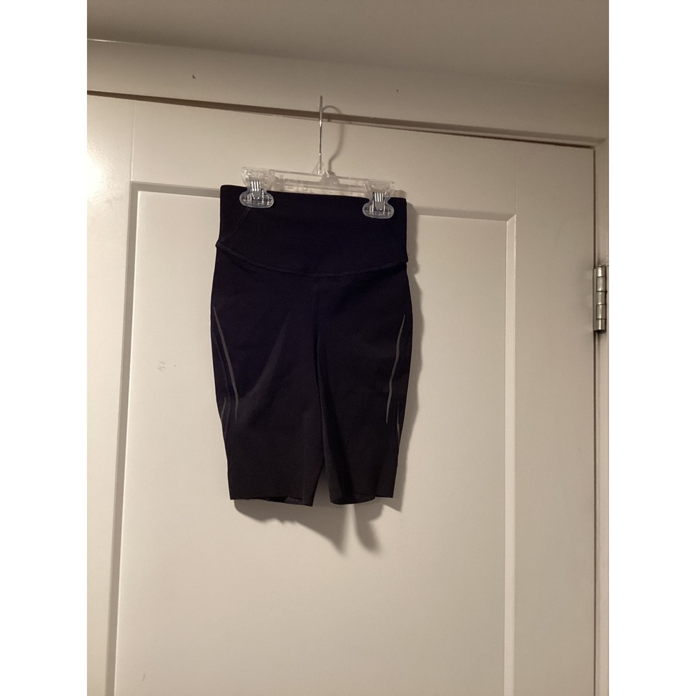 Lululemon SenseKnit High-Rise Running‎ Shorts Black Size 0 LW7CE7S